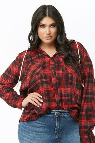 Women's Plus Size Flannel shirts
